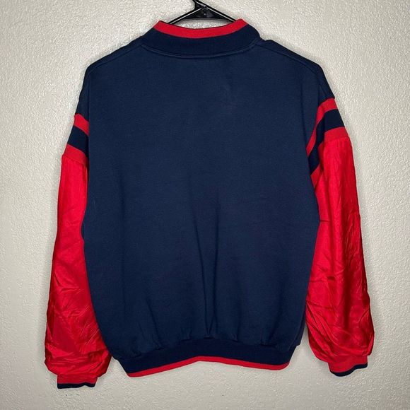 VTG Adidas Snap Bomber Jacket Size M - Picture 5 of 6